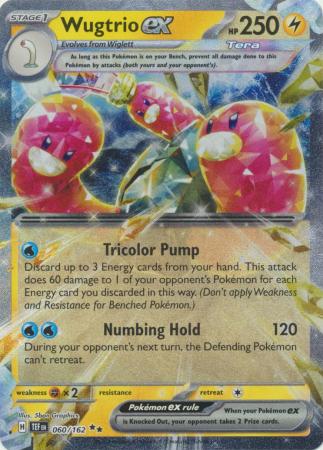 060/162 Wugtrio ex - Temporal Forces