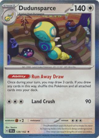 129/162 Dudunsparce - Temporal Forces