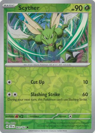 001/162 Scyther RH - Temporal Forces