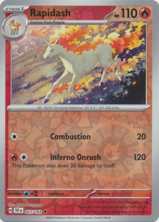 027/162 Rapidash RH - Temporal Forces