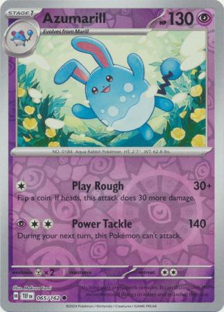 065/162 Azumarill RH - Temporal Forces