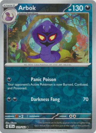 101/162 Arbok RH - Temporal Forces