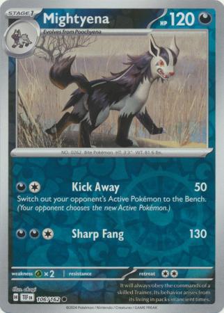 106/162 Mightyena - Temporal Forces