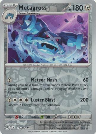 115/162 Metagross RH - Temporal Forces