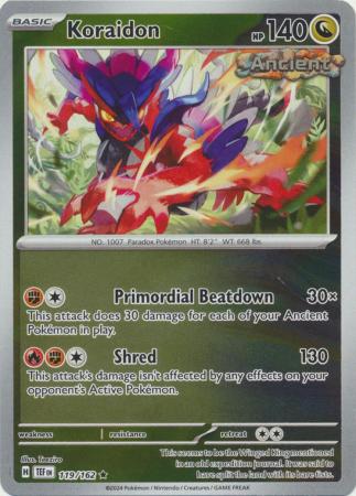 119/162 Koraidon RH - Temporal Forces