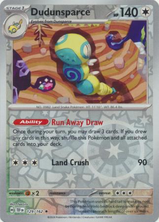 129/162 Dudunsparce RH - Temporal Forces