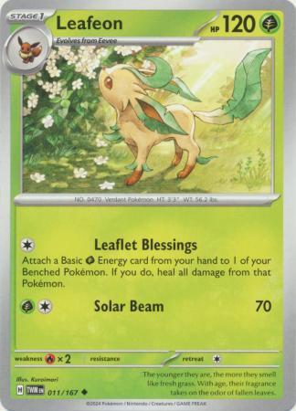 011/167 Leafeon - Twilight Masquerade