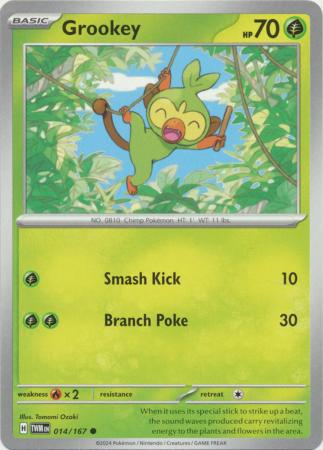 014/167 Grookey - Twilight Masquerade