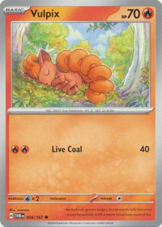 026/167 Vulpix - Twilight Masquerade