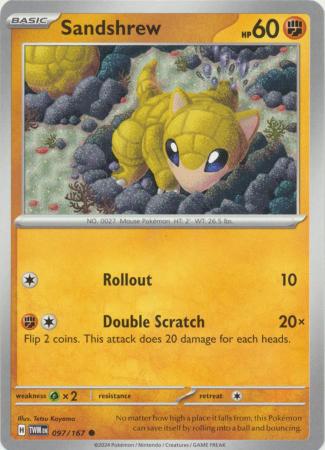 097/167 Sandshrew - Twilight Masquerade