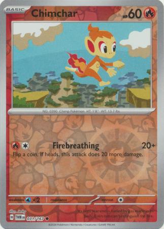 031/167 Chimchar RH - Twilight Masquerade