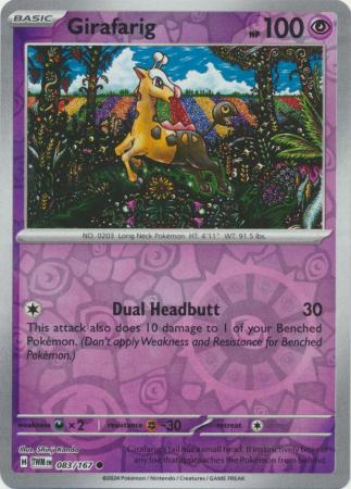 083/167 Girafarig RH - Twilight Masquerade