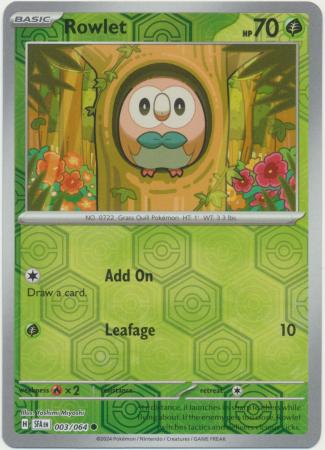 003/064 Rowlet RH - Shrouded Fable