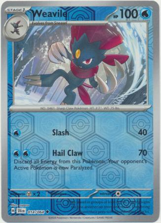 014/064 Weavile RH - Shrouded Fable