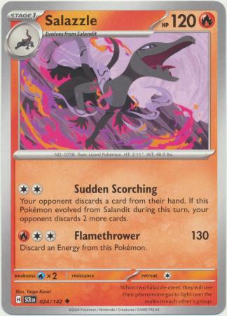 024/142 - Salazzle - Stellar Crown