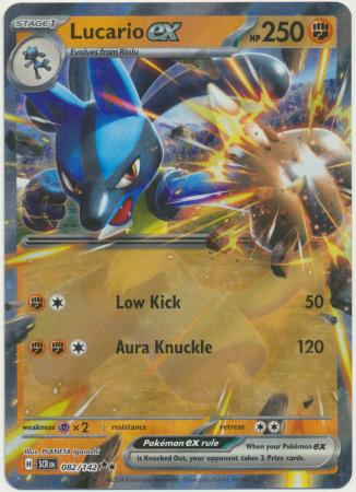 082/142 - Lucario ex - Stellar Crown