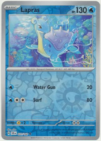 031/142 - Lapras RH - Stellar Crown