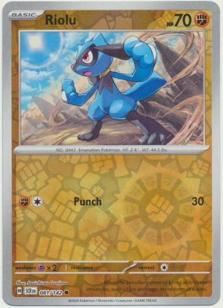 081/142 - Riolu RH - Stellar Crown