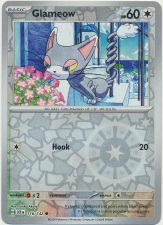 116/142 - Glameow RH - Stellar Crown