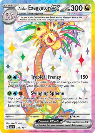 225/191 Alolan Exeggutor ex - Surging Sparks