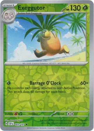 003/191 Exeggutor RH - Surging Sparks