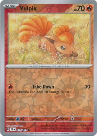 016/191 Vulpix RH - Surging Sparks