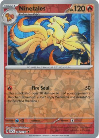 017/191 Ninetails RH - Surging Sparks