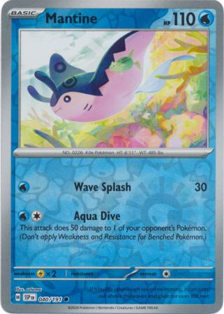 040/191 Mantine RH - Surging Sparks