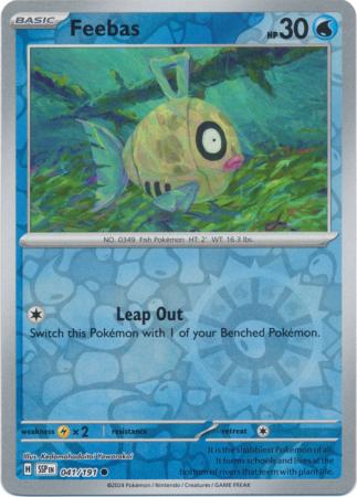 041/191 Feebas RH - Surging Sparks