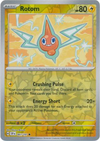 061/191 Rotom RH - Surging Sparks