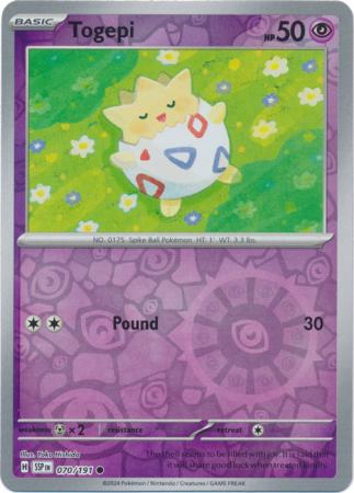 070/191 Togepi RH - Surging Sparks