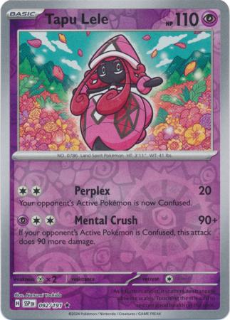 092/191 Tapu Lele RH - Surging Sparks