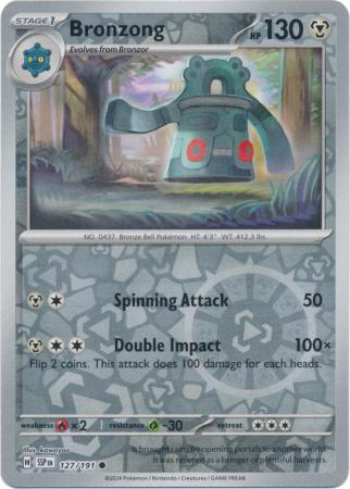 127/191 Bronzong RH - Surging Sparks