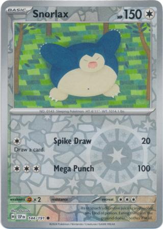 144/191 Snorlax RH - Surging Sparks