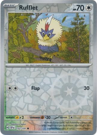 152/191 Rufflet RH - Surging Sparks