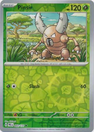 003/131 - Pinsir RH - Prismatic Evolutions