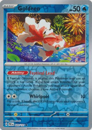 020/131 - Goldeen RH - Prismatic Evolutions
