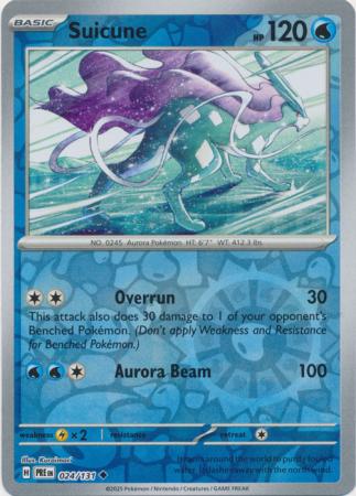 024/131 - Suicune RH - Prismatic Evolutions