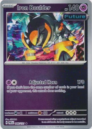 046/131 - Iron Boulder RH - Prismatic Evolutions