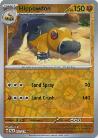 053/131 - Hippowdon RH - Prismatic Evolutions