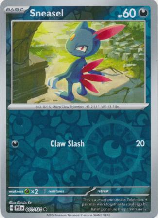 061/131 - Sneasel RH - Prismatic Evolutions