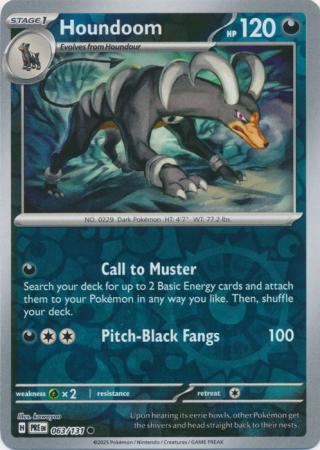 063/131 - Houndoom RH - Prismatic Evolutions