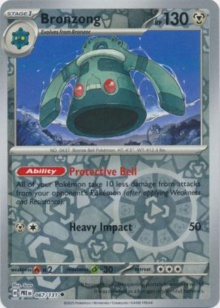 067/131 - Bronzong RH - Prismatic Evolutions