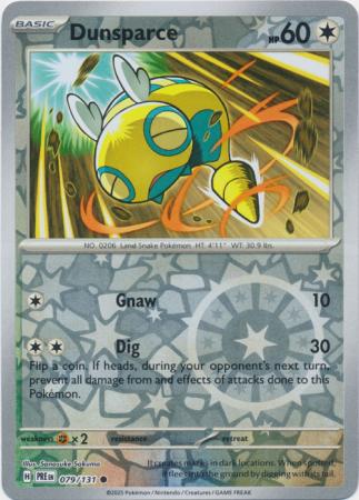 079/131 - Dunsparce RH - Prismatic Evolutions