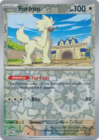 088/131 - Furfrou RH - Prismatic Evolutions