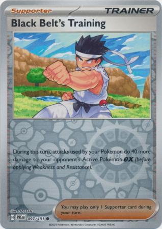 097/131 - Black Belt’s Practice RH - Prismatic Evolutions