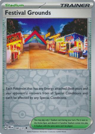 108/131 - Festival Grounds RH - Prismatic Evolutions