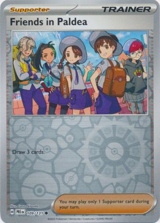 109/131 - Friends in Paldea RH - Prismatic Evolutions