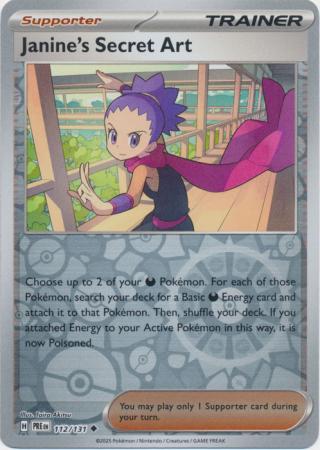 112/131 - Janine's Secret Art RH - Prismatic Evolutions