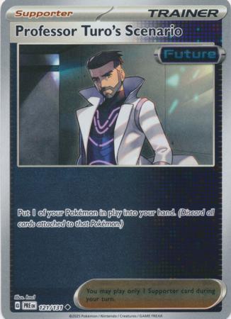 121/131 - Professor Turo's Scenario RH - Prismatic Evolutions